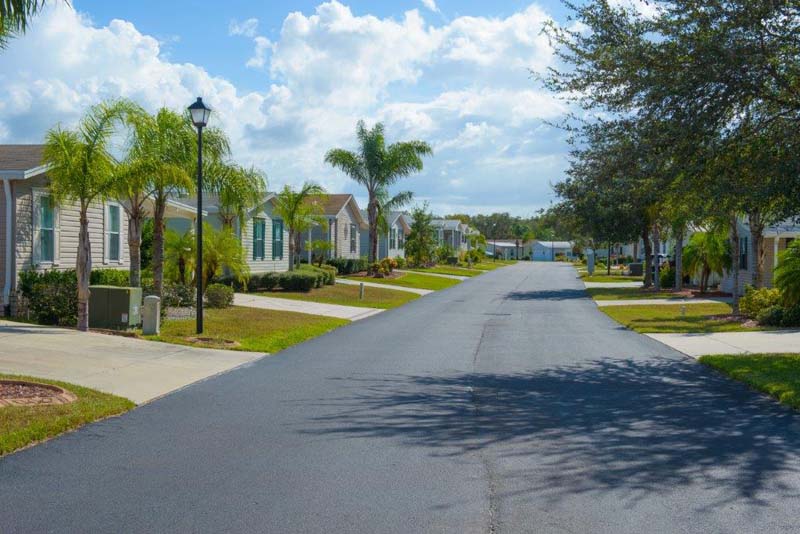 Neighborhood driveways 