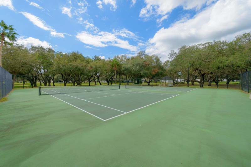 Tennis courts